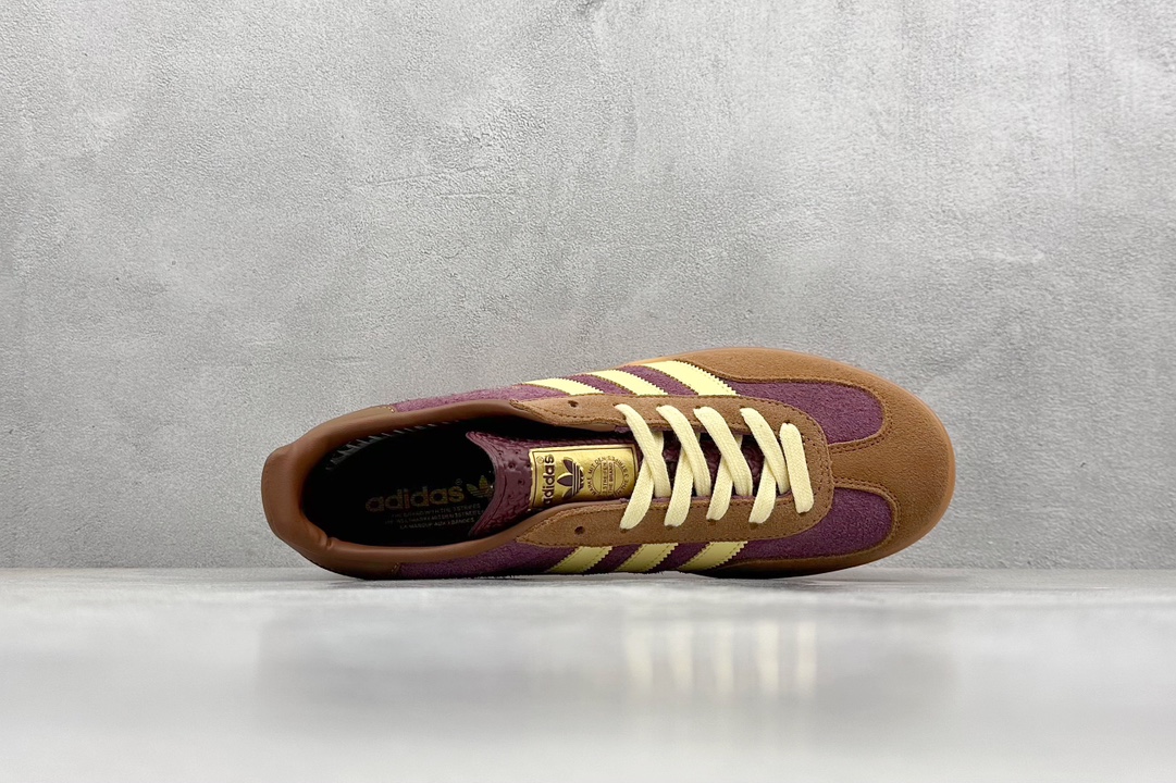 adidas Originals Gazelle INdoor 三叶草休闲防滑耐磨低帮板鞋 IG1024