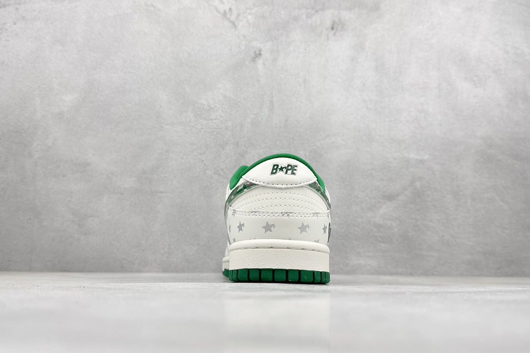 Nike SB Dunk Low x BAPE 白绿迷彩 DQ1098-349