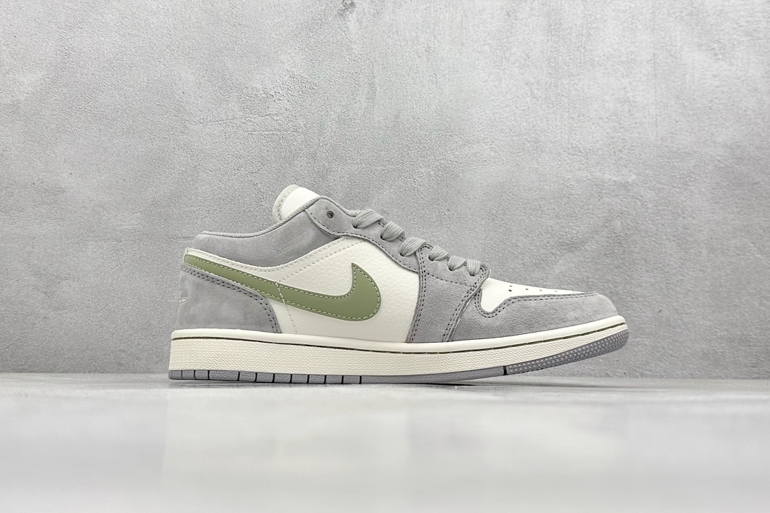 Air Jordan 1 Retro Low x Stussy 斯图西米绿紫翻毛 WG8850-016