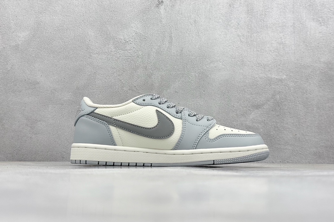 Fragment x Travis Scott x 克罗心 Air Jordan 1 Low 三方联名倒钩 DM7866-016