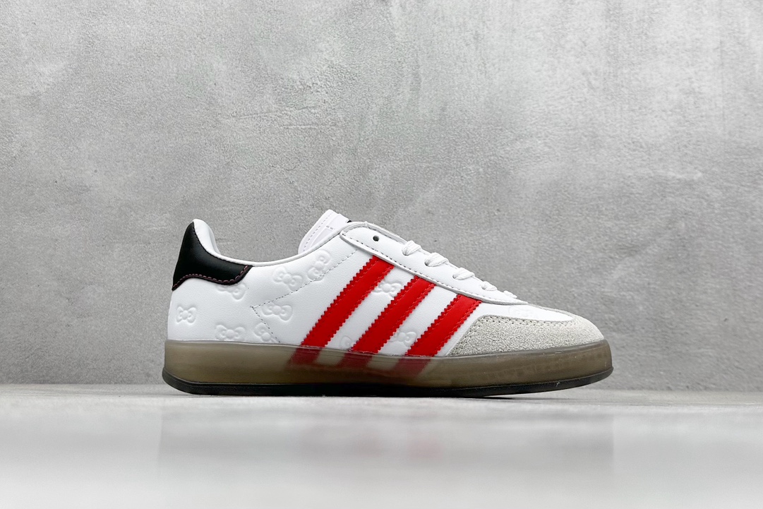 adidas Originals Gazelle INdoor 三叶草休闲防滑耐磨低帮板鞋 II0013