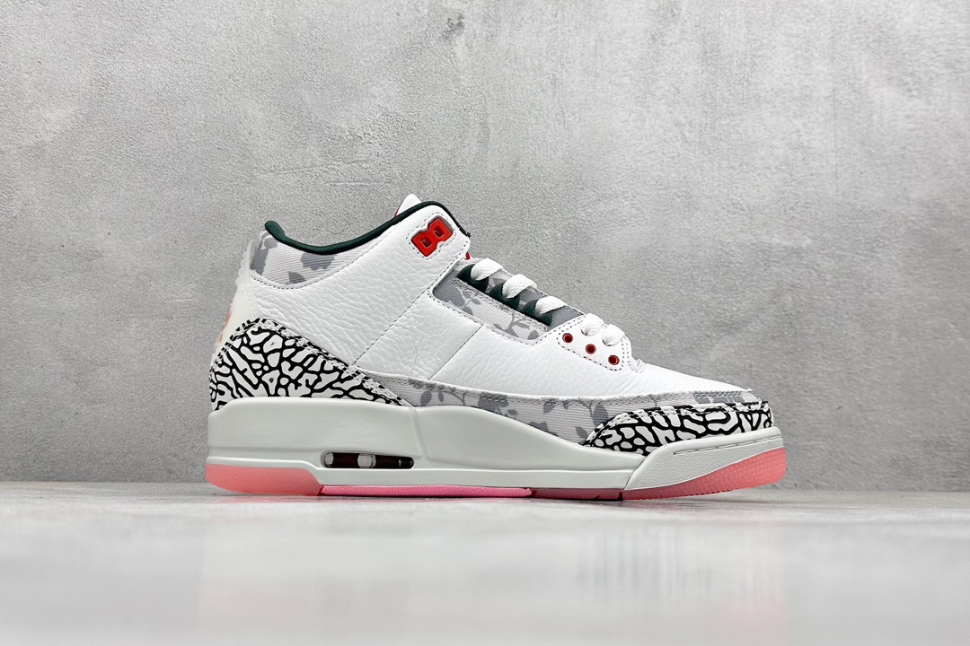 Air Jordan 3 Retro ”芭蕾兔”特殊手绘 HM6993-100