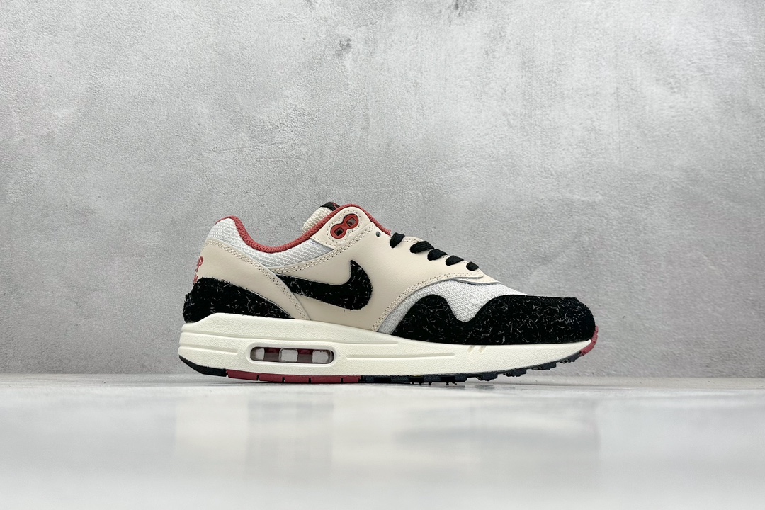 Nike Air Max 1 米黑 复古休闲跑步鞋 FD5743-200