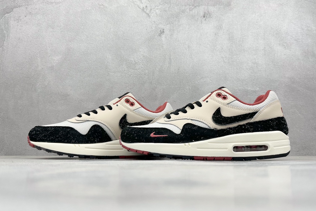 Nike Air Max 1 米黑 复古休闲跑步鞋 FD5743-200