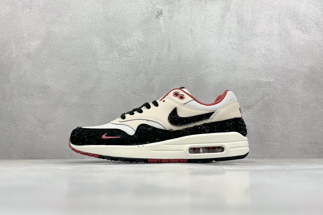 Nike Air Max 1 米黑 复古休闲跑步鞋 FD5743-200