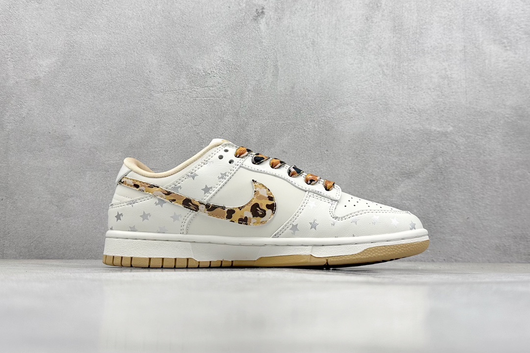 Nike SB Dunk Low x BAPE 白黄迷彩 DQ1098-352