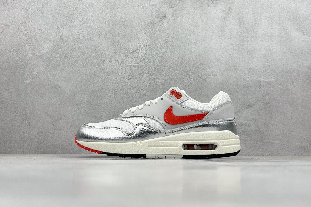 Nike Air Max 1 银红 复古休闲跑步鞋 HF7746-100