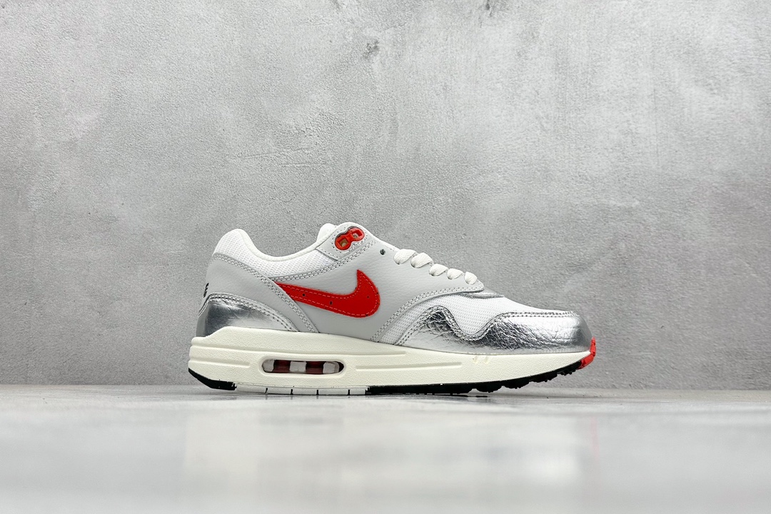 Nike Air Max 1 银红 复古休闲跑步鞋 HF7746-100