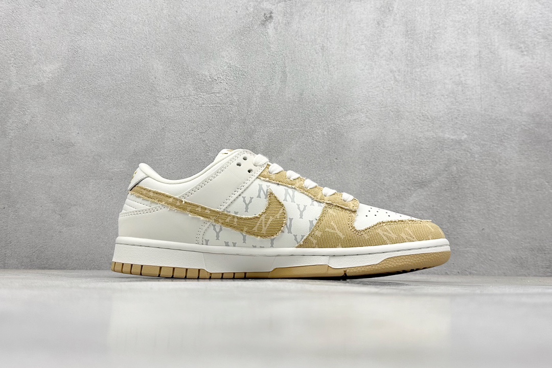 Nike SB Dunk Low x MLB 白黄牛仔印花 DQ1098-346