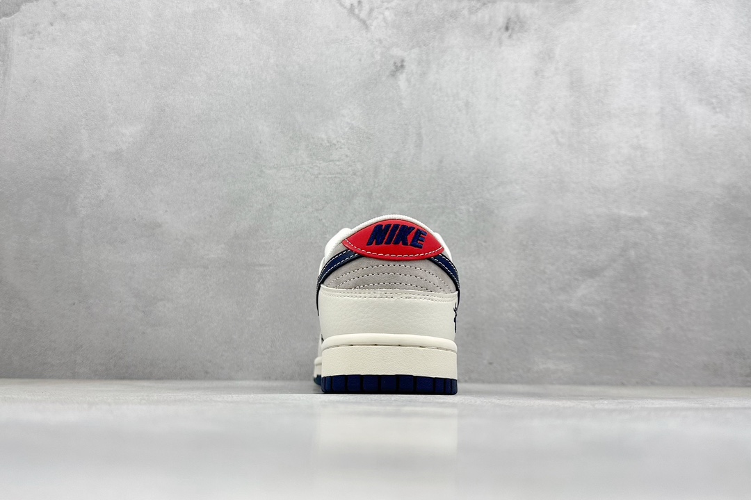 Nk SB Dunk Low 斯图西系列-猪八米蓝勾 周年高端定制 低帮休闲板鞋 SJ1089-003