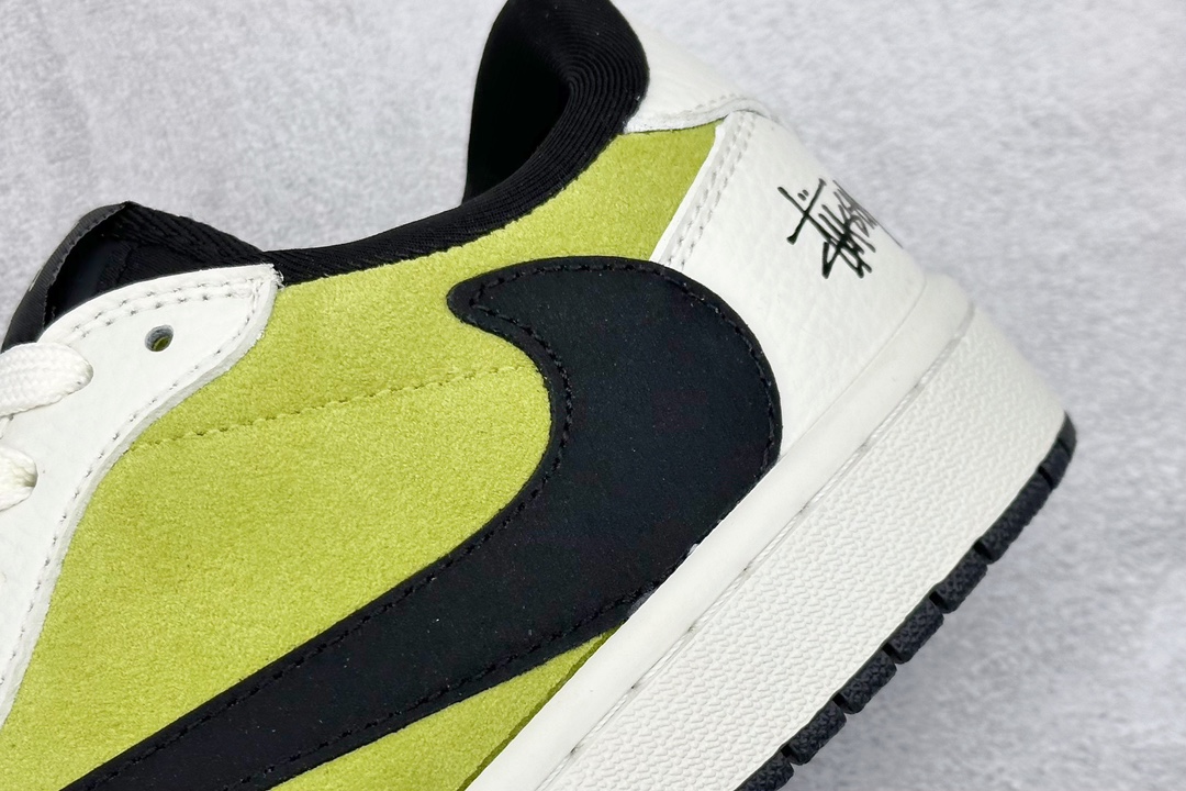 Fragment x Travis Scott x 斯图西 Air Jordan 1 Low 三方联名倒钩 JH6089-002