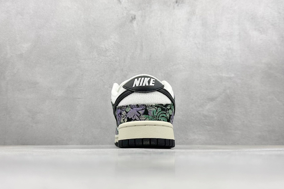 BA版 Nike SB Dunk Low 白黑花卉 FN7105-030