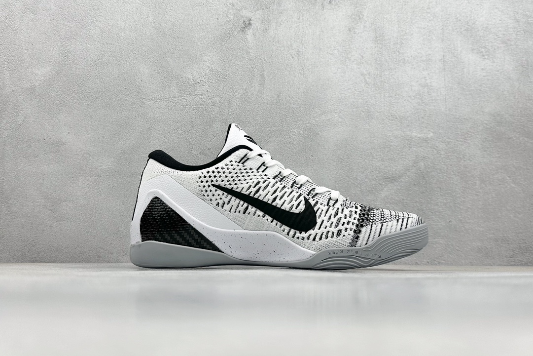 GJR版 NK Kobe 9 Elite Protro 科比九代精英款低帮实战篮球鞋 639045-101