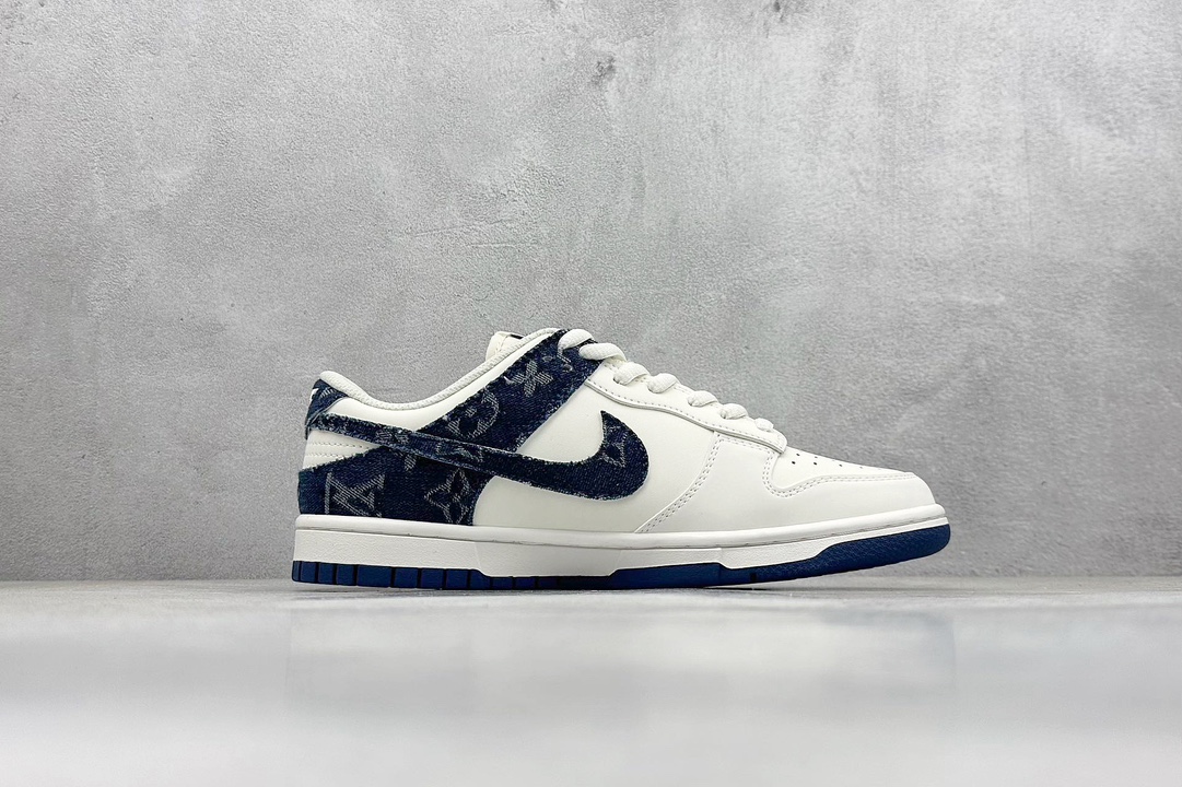 Nike SB Dunk Low x Louis Vuitton 白蓝牛仔 DJ2024-008