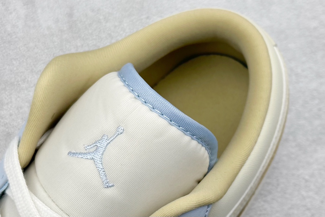 K版 Air Jordan 1 Low 白蓝棕 官方同步新色 HQ4186-111