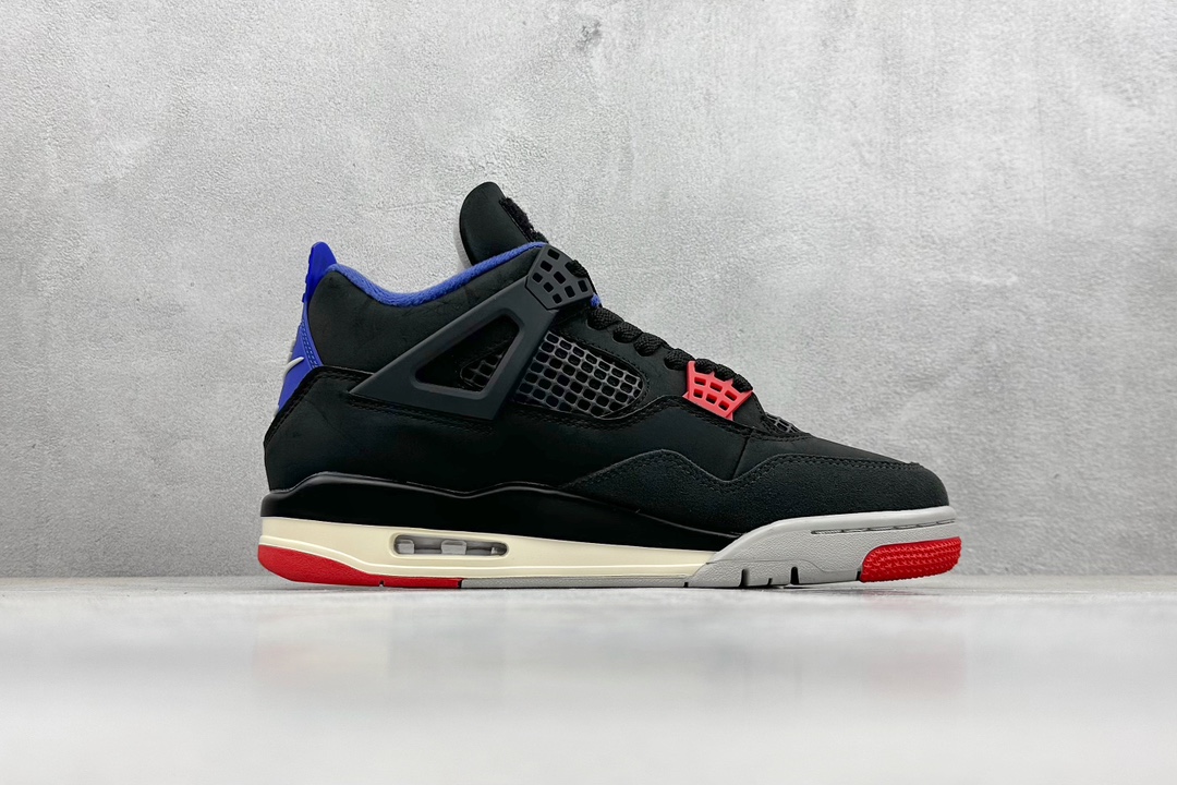 F版 Air Jordan 4 Retro 乔丹四代“Fear” 复刻黑灰蓝 FV5029-003