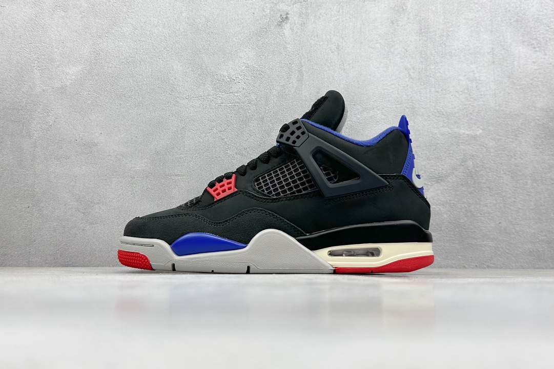 F版 Air Jordan 4 Retro 乔丹四代“Fear” 复刻黑灰蓝 FV5029-003