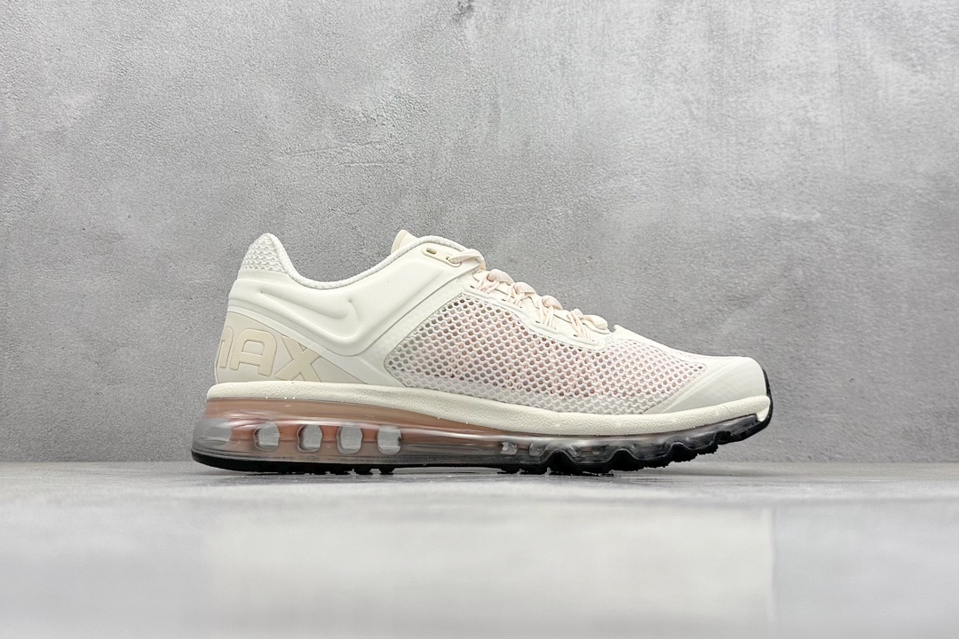 YH NIKE Air Max 2013 耐克复古透气网布 全掌气垫 缓震跑步鞋 HF3660-100