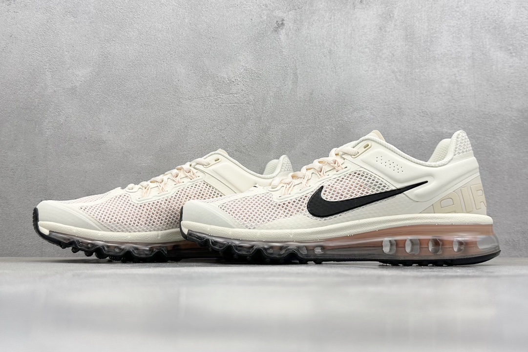 YH NIKE Air Max 2013 耐克复古透气网布 全掌气垫 缓震跑步鞋 HF3660-100