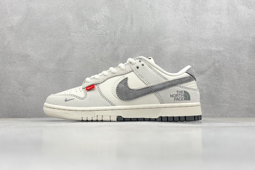 Nike SB Dunk Low x The North Face 白灰双钩 SJ1089-009