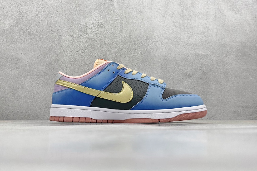 D NK Dunk Low 悟空 祥云龙纹耐磨轻便低帮板鞋 FB8895-601