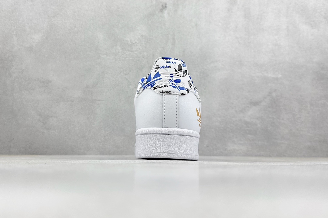 Adidas Originals SUPERSTAR W 贝壳头经典小白板鞋 H00186