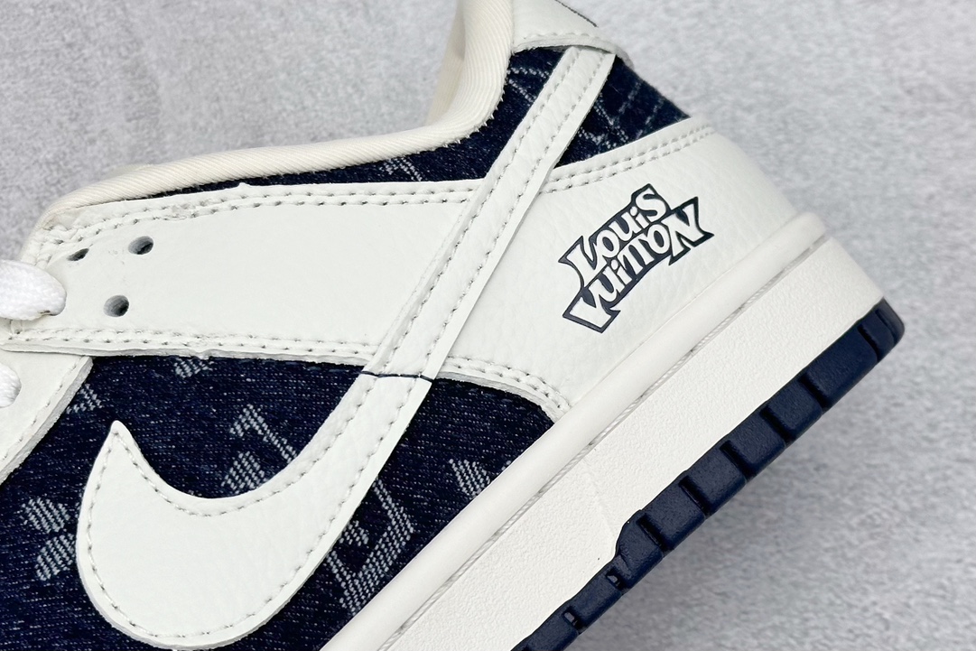 Nike SB Dunk Low x Louis Vuitton 白藏蓝牛仔布 XB3802-359