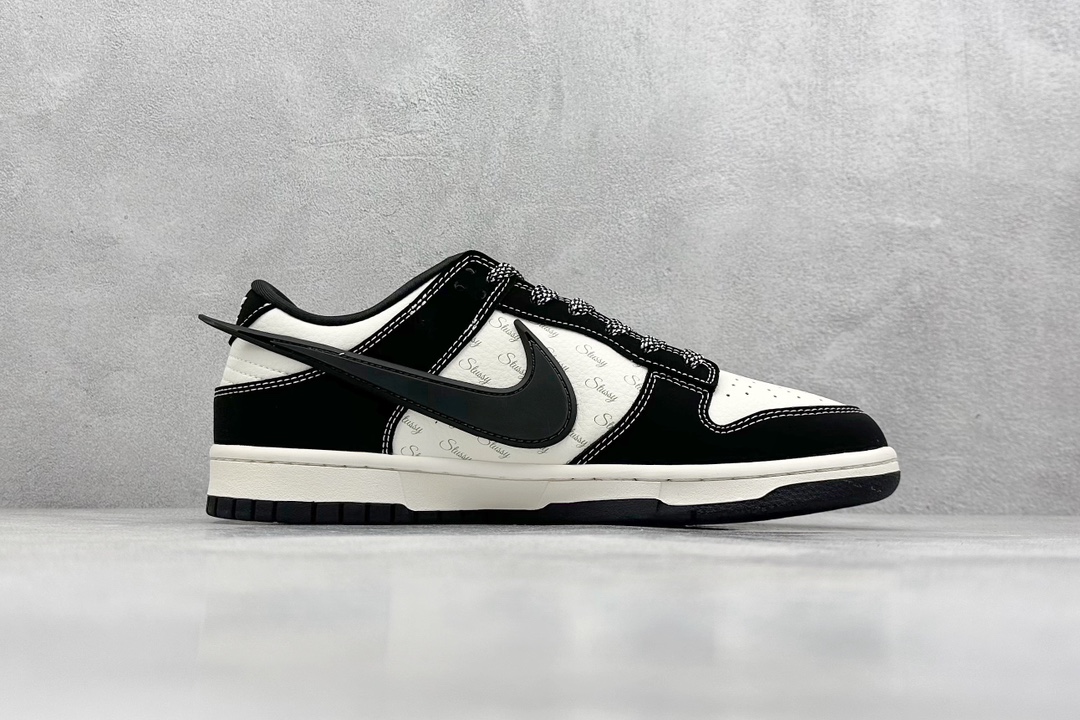 Nike SB Dunk Low x Stussy 米黑大钩满天星 XX2025-358