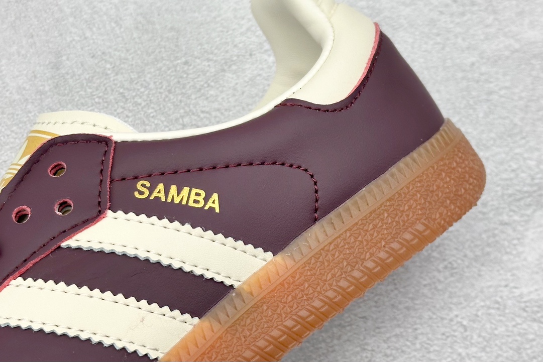 adidas originals Samba OG 栗色   ID0477