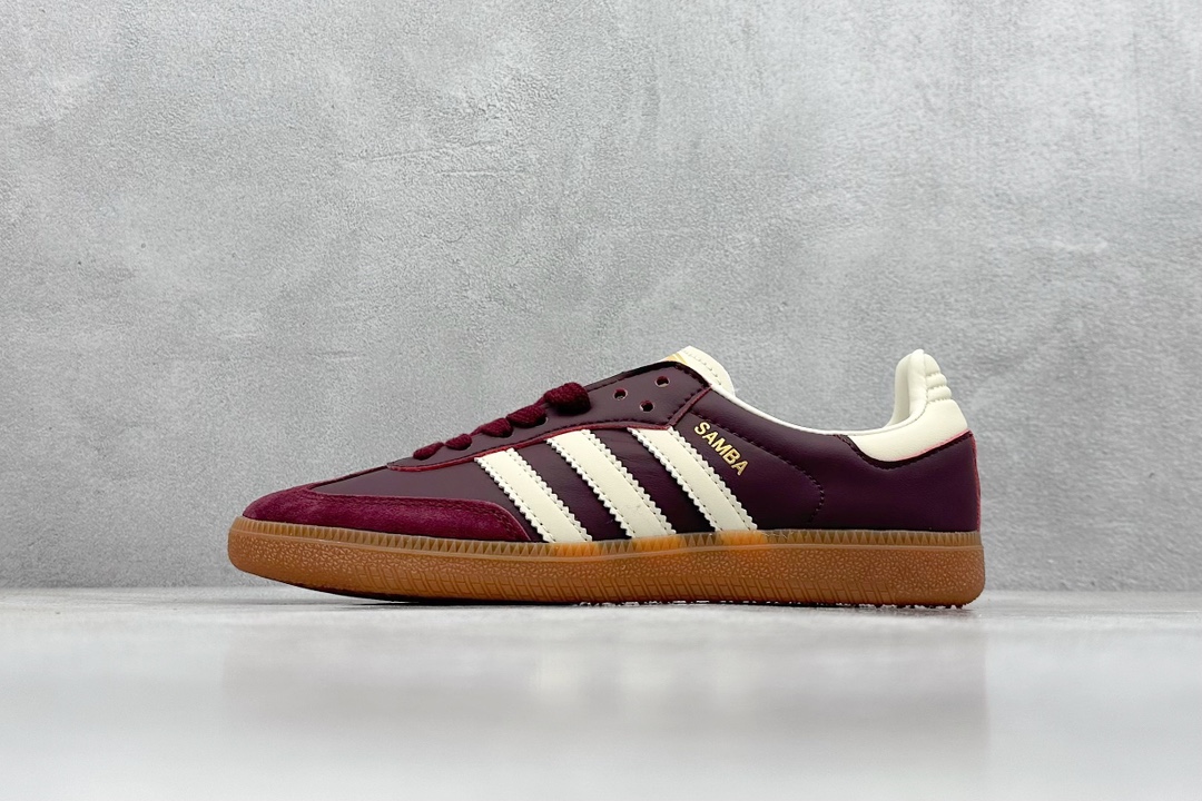 adidas originals Samba OG 栗色   ID0477