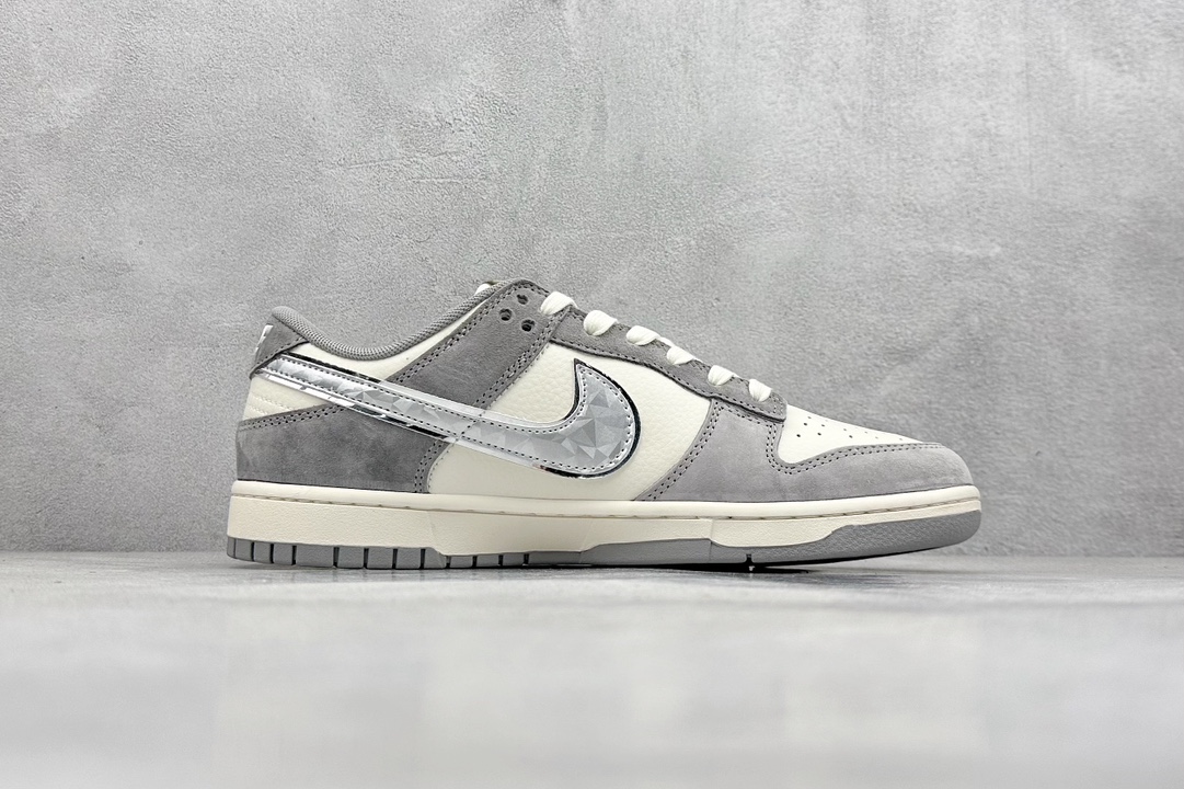 Nike SB Dunk Low x UNDEFEATED 米灰钻石钩  DQ1098-518