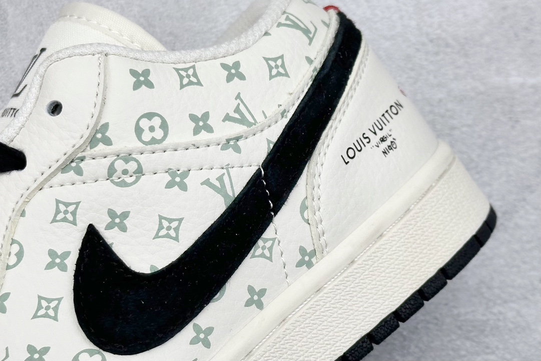 Air Jordan 1 Retro Low x Louis Vuitton 白黑 WG8850-009