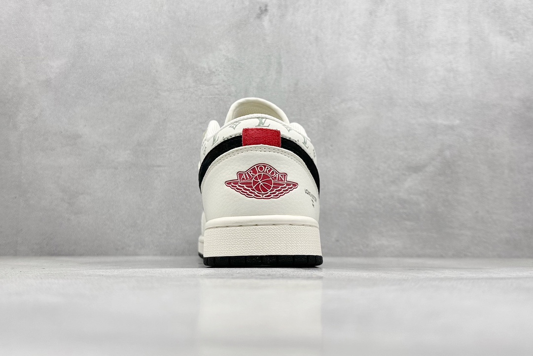 Air Jordan 1 Retro Low x Louis Vuitton 白黑 WG8850-009