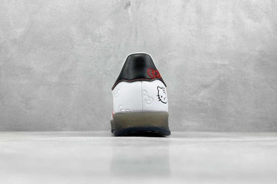 ZX神版 Hello Kitty/凯蒂猫 x adidas originals GAZELLE INDOOR “White/Red/Core Black”白色  II0013