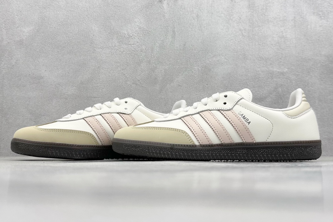 RS版 adidas originals Samba 白粉色 此款鞋 IH2751