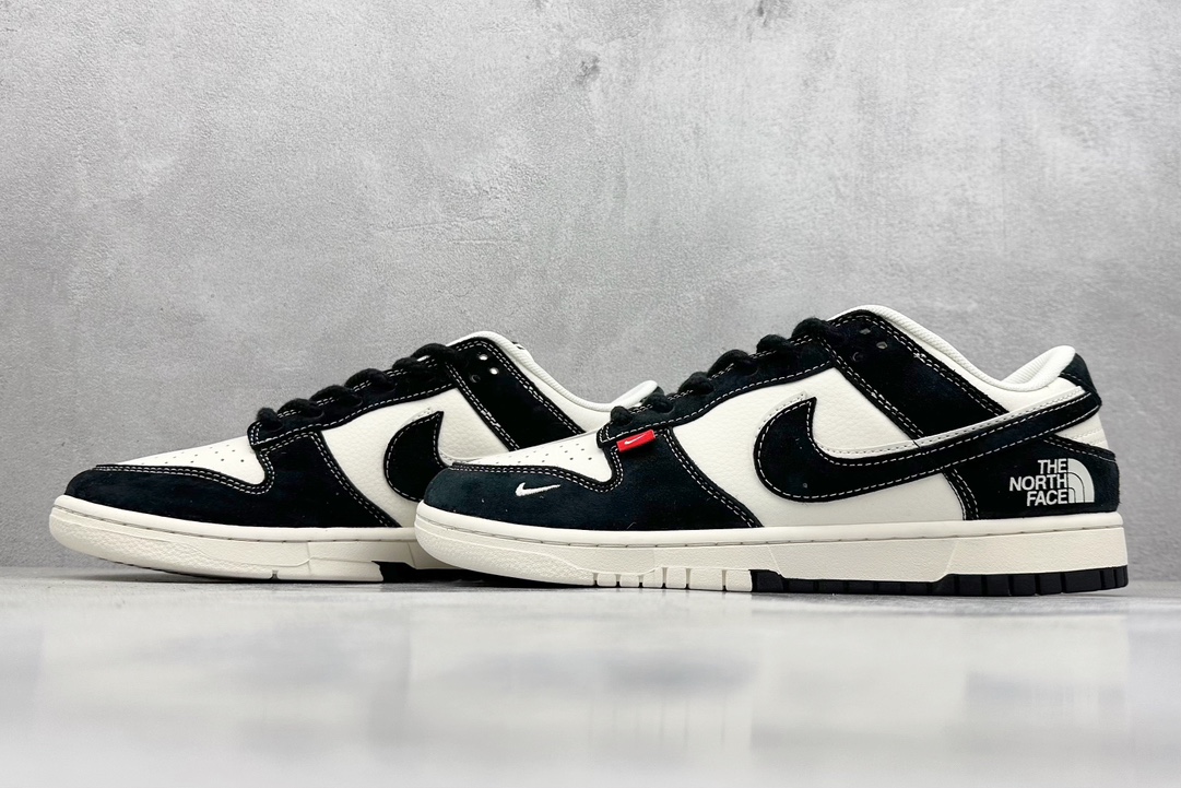 Nike SB Dunk Low x The North Face 黑白小钩麻绳  SJ1089-011