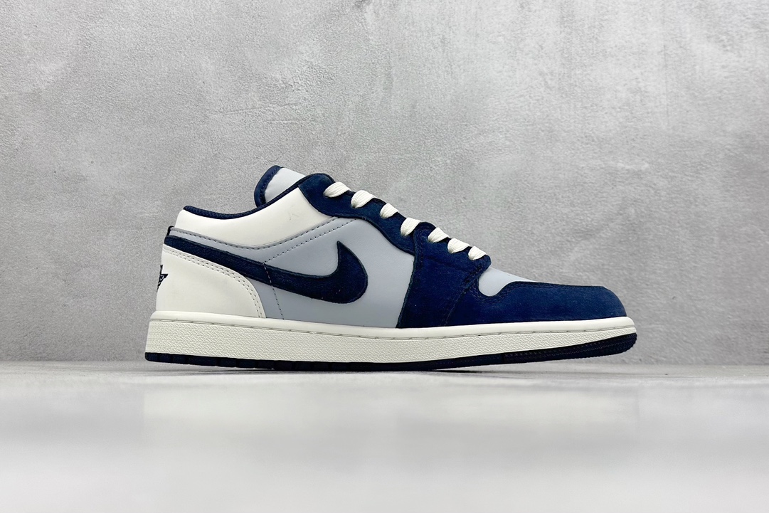 Air Jorda 1 Retro Low x Fragment Design 藤原浩 米蓝  DC2024-026