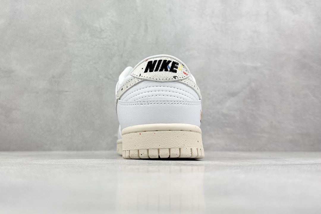 Nk SB Dunk Low 古驰联名-喷墨白勾 周年高端定制 低帮休闲板鞋   FC2025-305