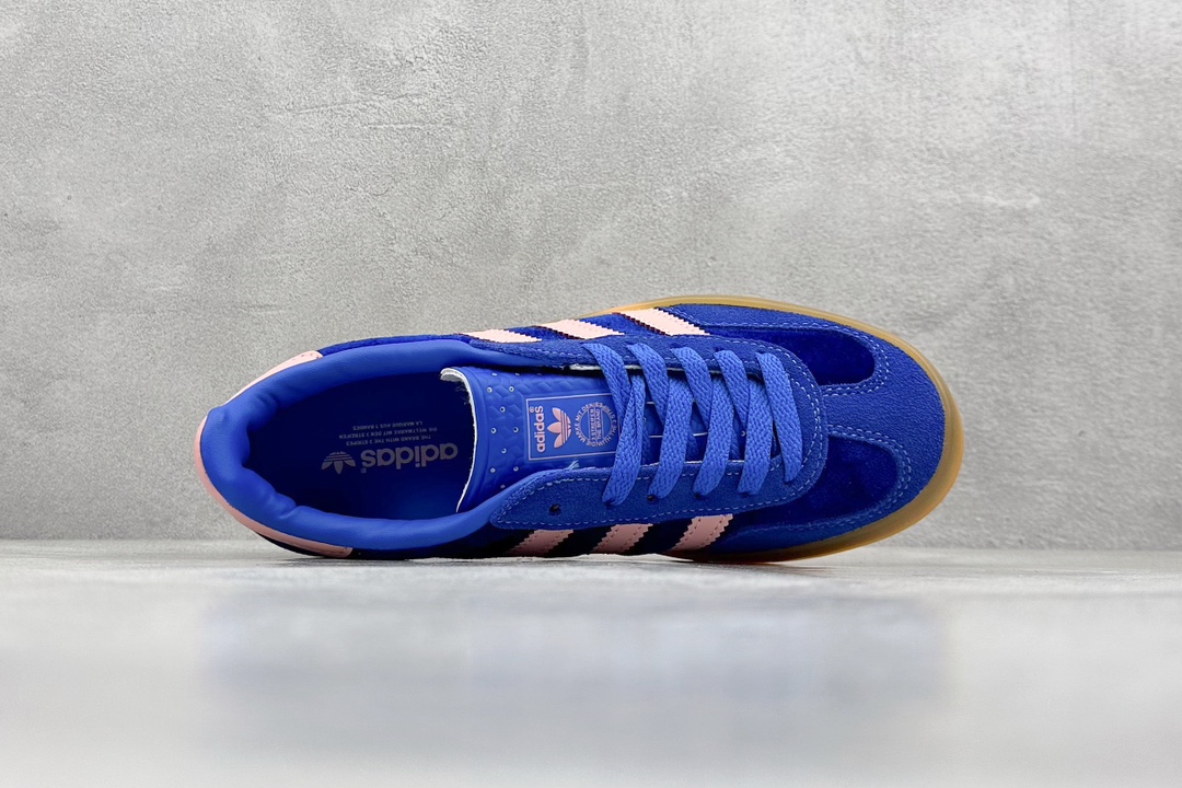 YH版 adidas Originals Gazelle INdoor 三叶草休闲防滑耐磨低帮板鞋  IG6785