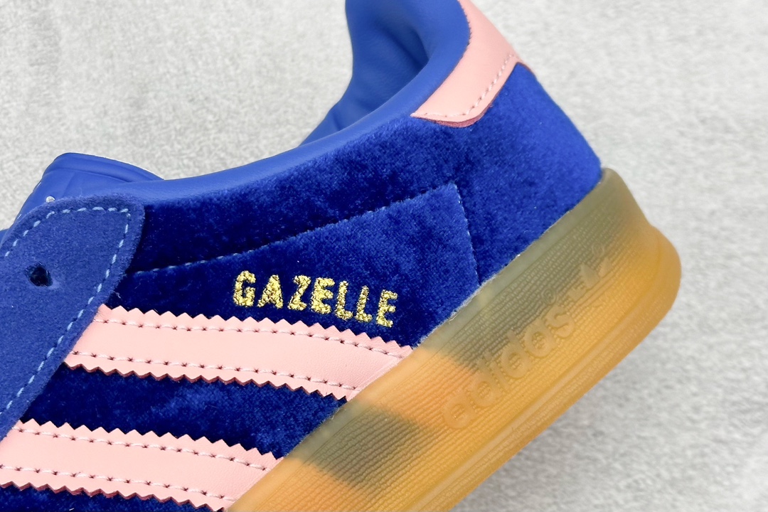 YH版 adidas Originals Gazelle INdoor 三叶草休闲防滑耐磨低帮板鞋  IG6785