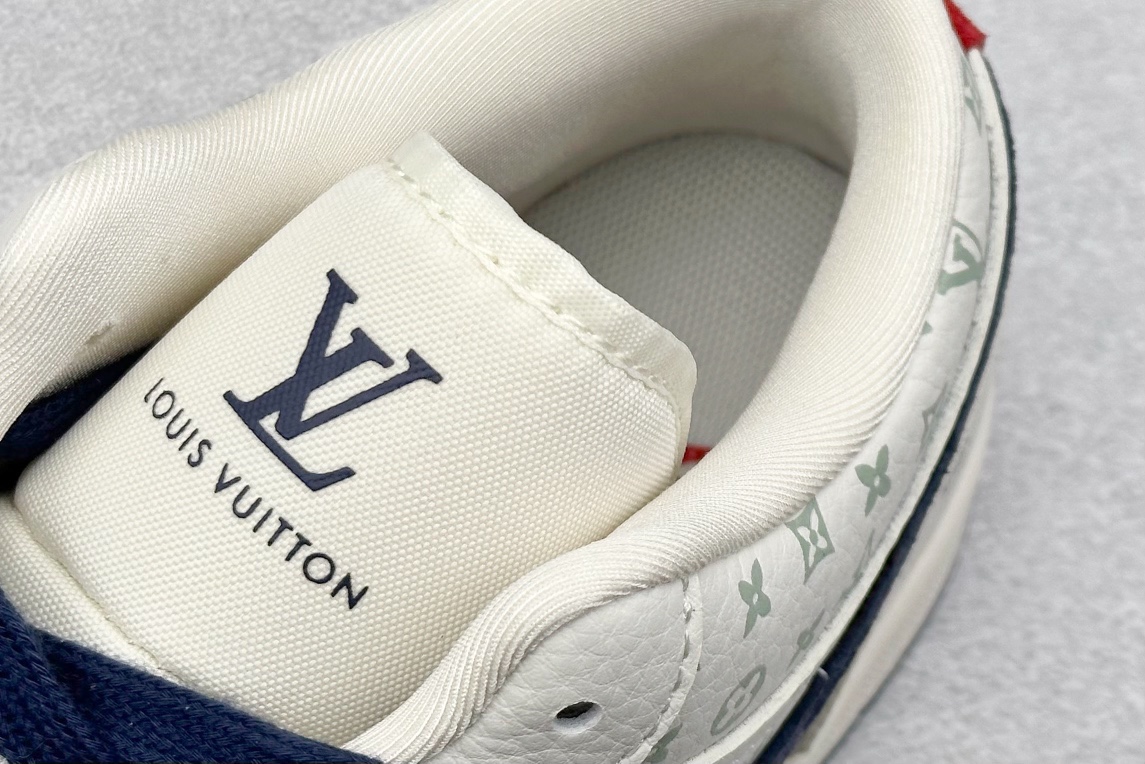 Air Jordan 1 Retro Low x Louis Vuitton 白蓝红  WG8850-001