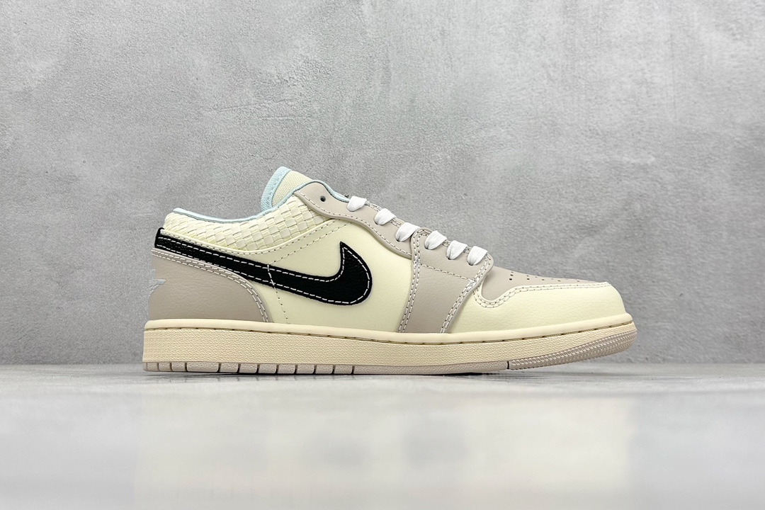 Dt纯原 Air Jordan 1 Retro Low ”Sanddrift” 米棕色  HQ3440-101