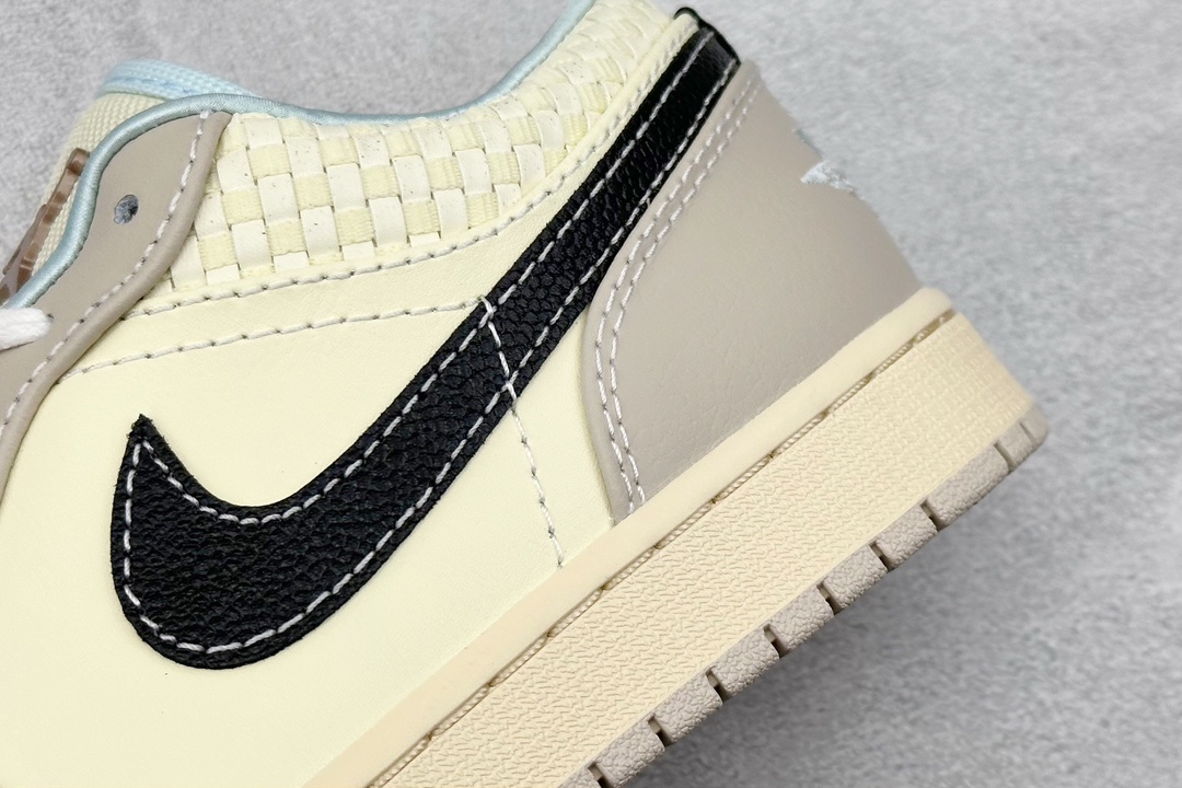 Dt纯原 Air Jordan 1 Retro Low ”Sanddrift” 米棕色  HQ3440-101