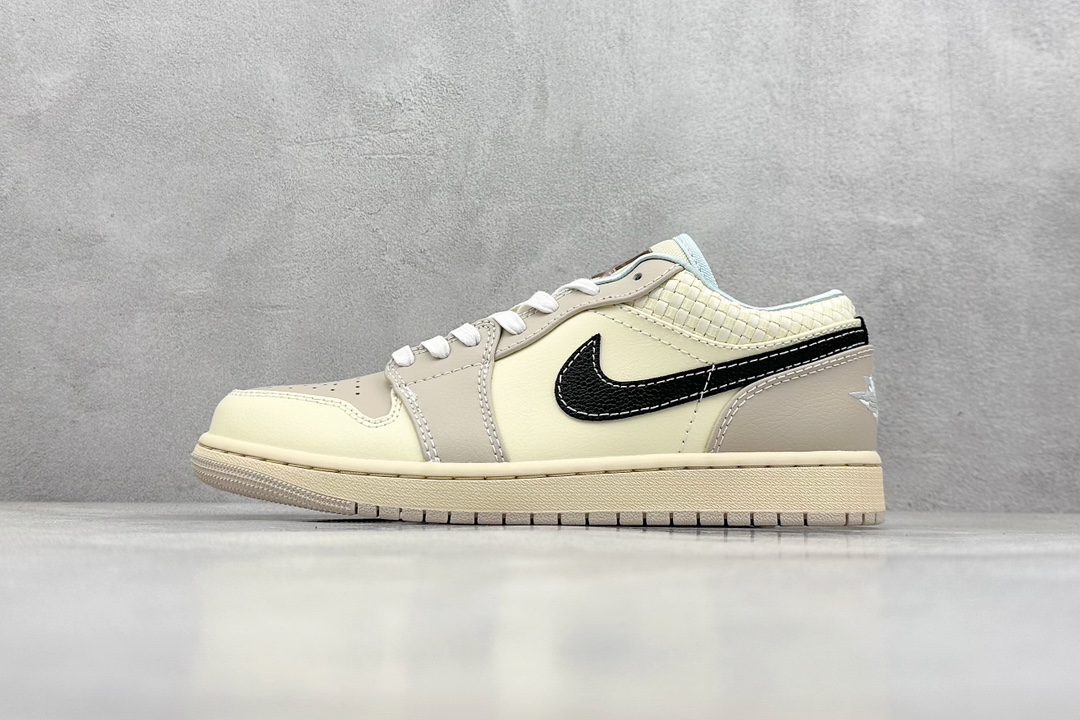 Dt纯原 Air Jordan 1 Retro Low ”Sanddrift” 米棕色  HQ3440-101