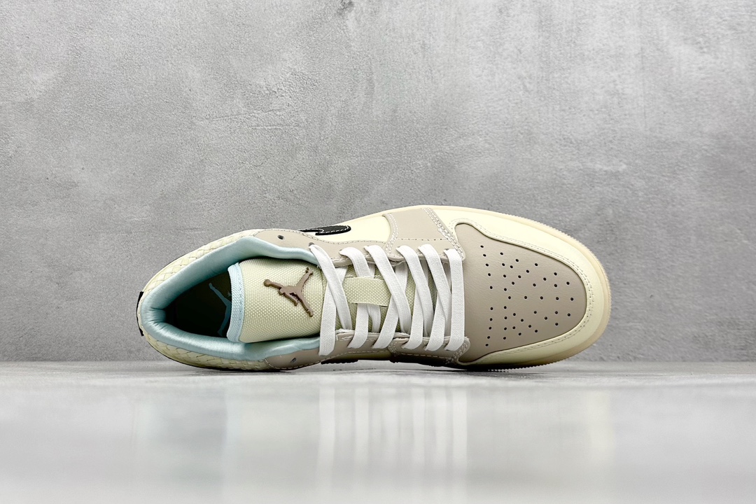 Dt纯原 Air Jordan 1 Retro Low ”Sanddrift” 米棕色  HQ3440-101