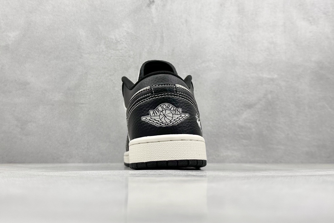 Air Jordan 1 Retro Low x Stussy 黑米小钩满天星   CF3688-023