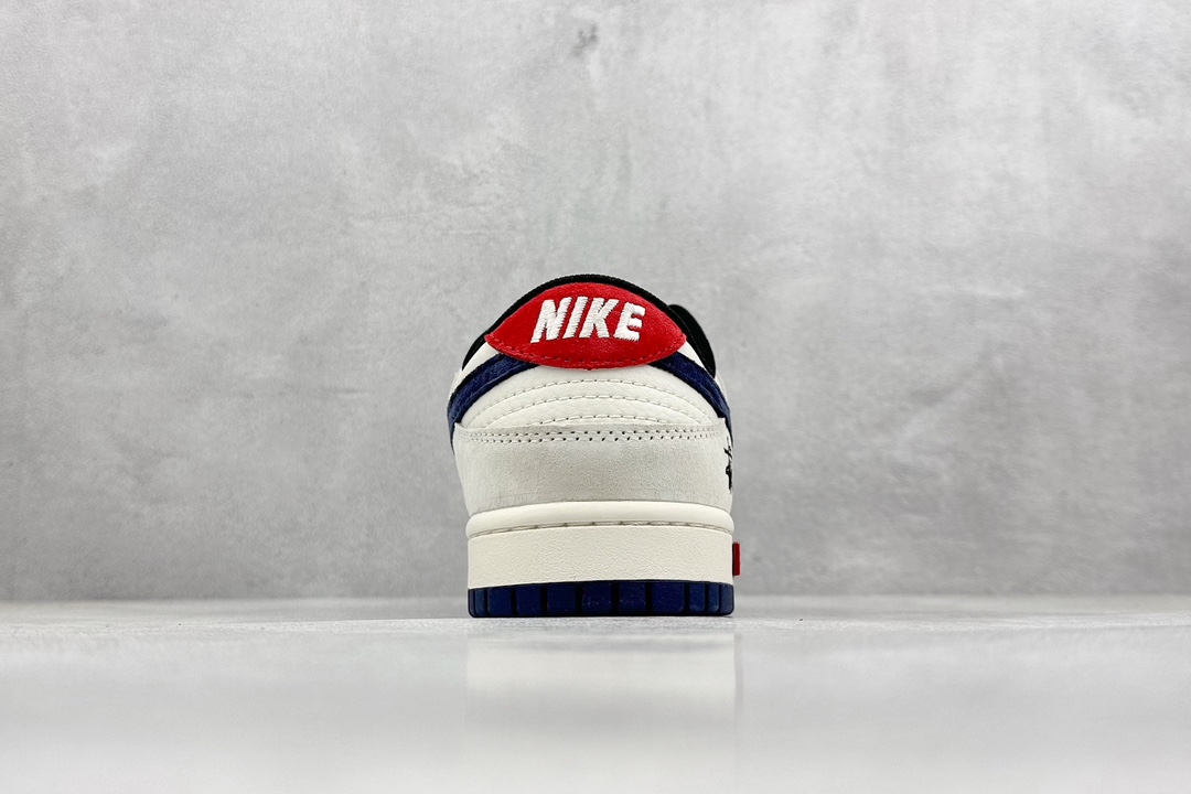 Nike SB Dunk Low x Stussy 米红蓝小标满天星 SJ2068-301