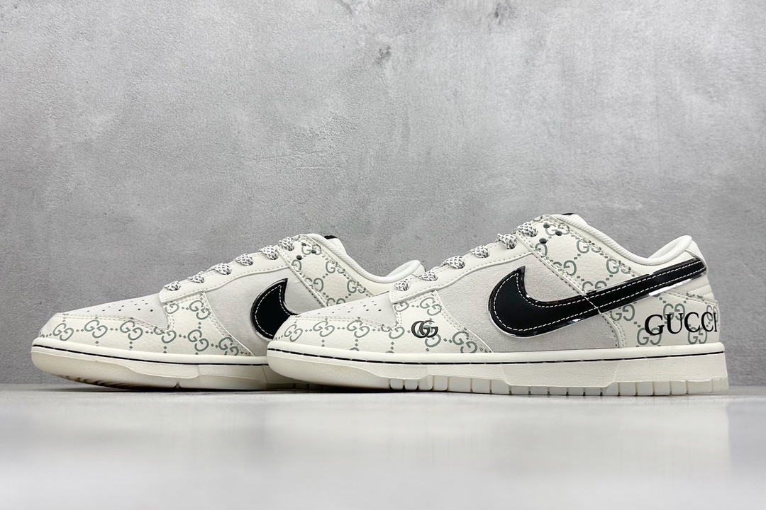 Nike SB Dunk Low x GUCCI 米黑满天星  XY1688-014