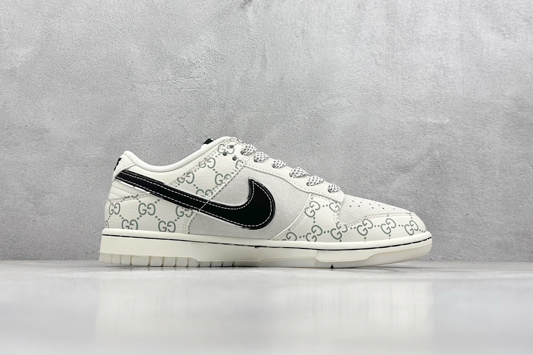 Nike SB Dunk Low x GUCCI 米黑满天星  XY1688-014