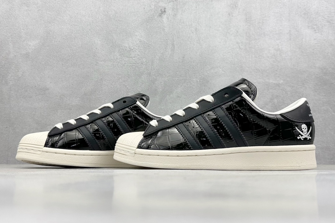 AD Originals Superstar x NEIGHBORHOOD 黑白   B34070